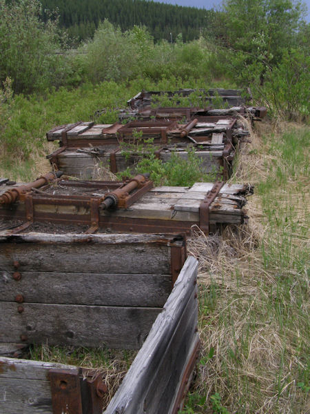 old coal cars