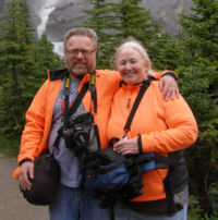 Doug and I at Takakawa Falls