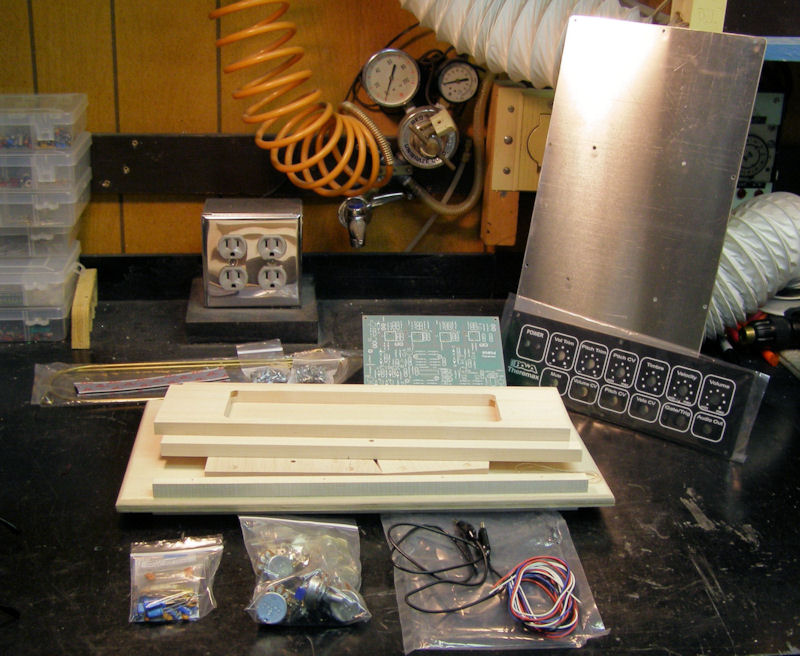 Theremax Theremin Kit parts